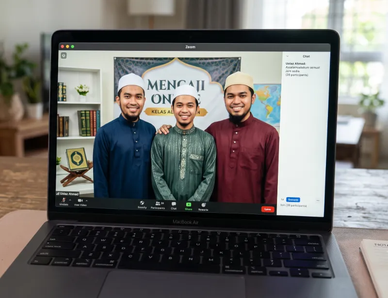 Ustaz Guiding Child Online Quran Class Singapore